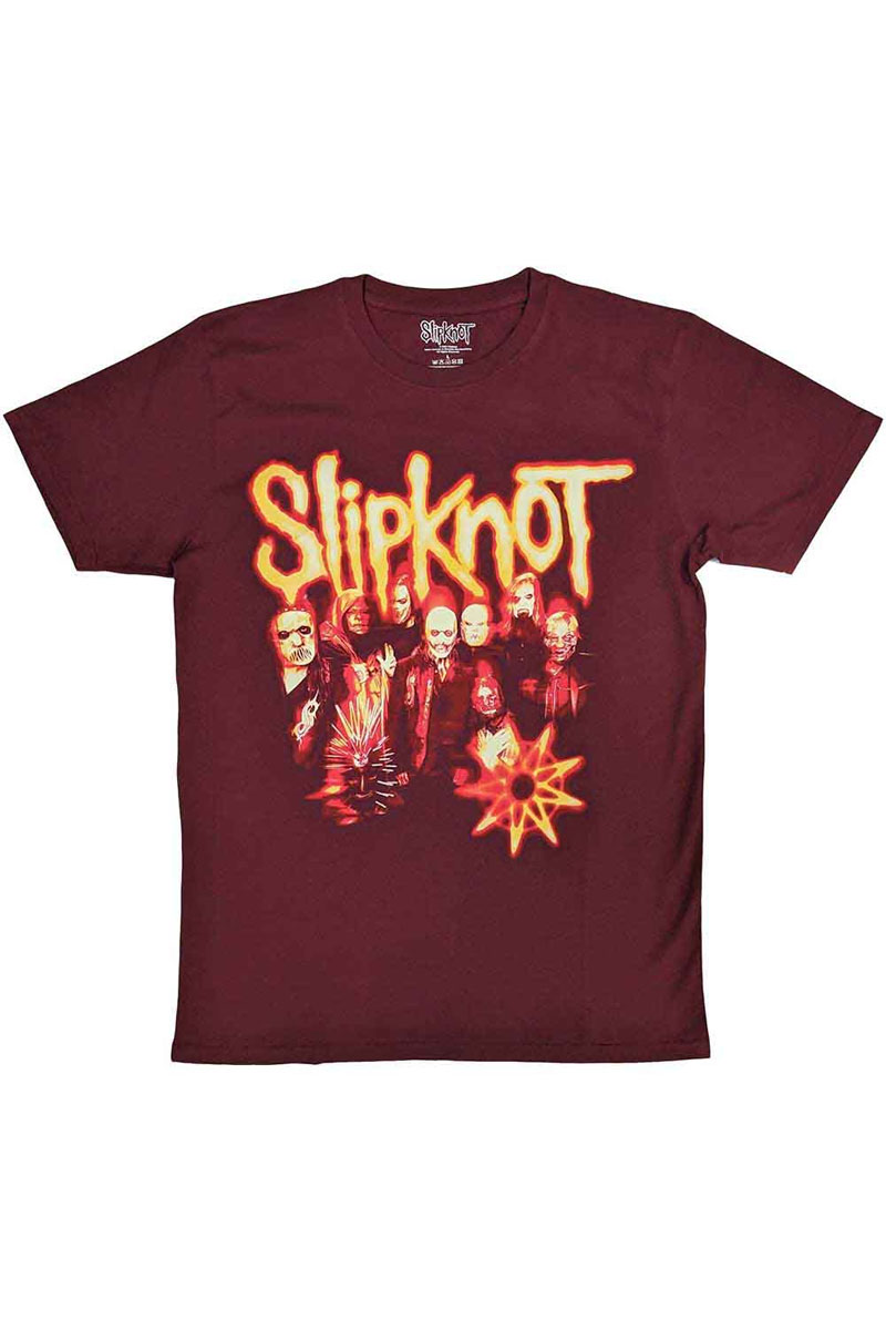 【予約商品】SLIPKNOT バンドTシャツ ユニセックス : THE END SO FAR GROUP PHOTO TRIBAL S NONOGRAM
