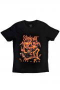 【予約商品】SLIPKNOT バンドTシャツ ユニセックス : LIVE AT MSG ORANGE (BACK PRINT)