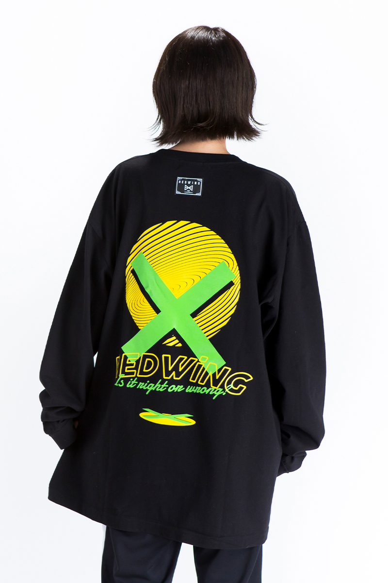 HEDWiNG  Right or wrong Longsleeve T-shirt Black