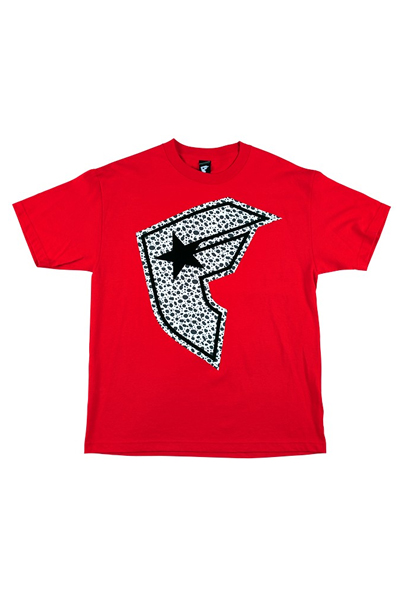 FAMOUS STARS AND STRAPS Dalmation BOH Tee RED