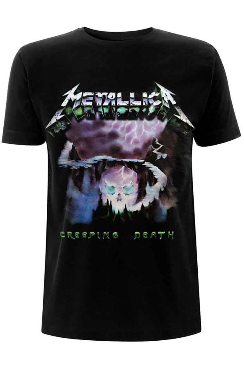 【予約商品】 METALLICA バンドTシャツ ユニセックス : CREEPING DEATH