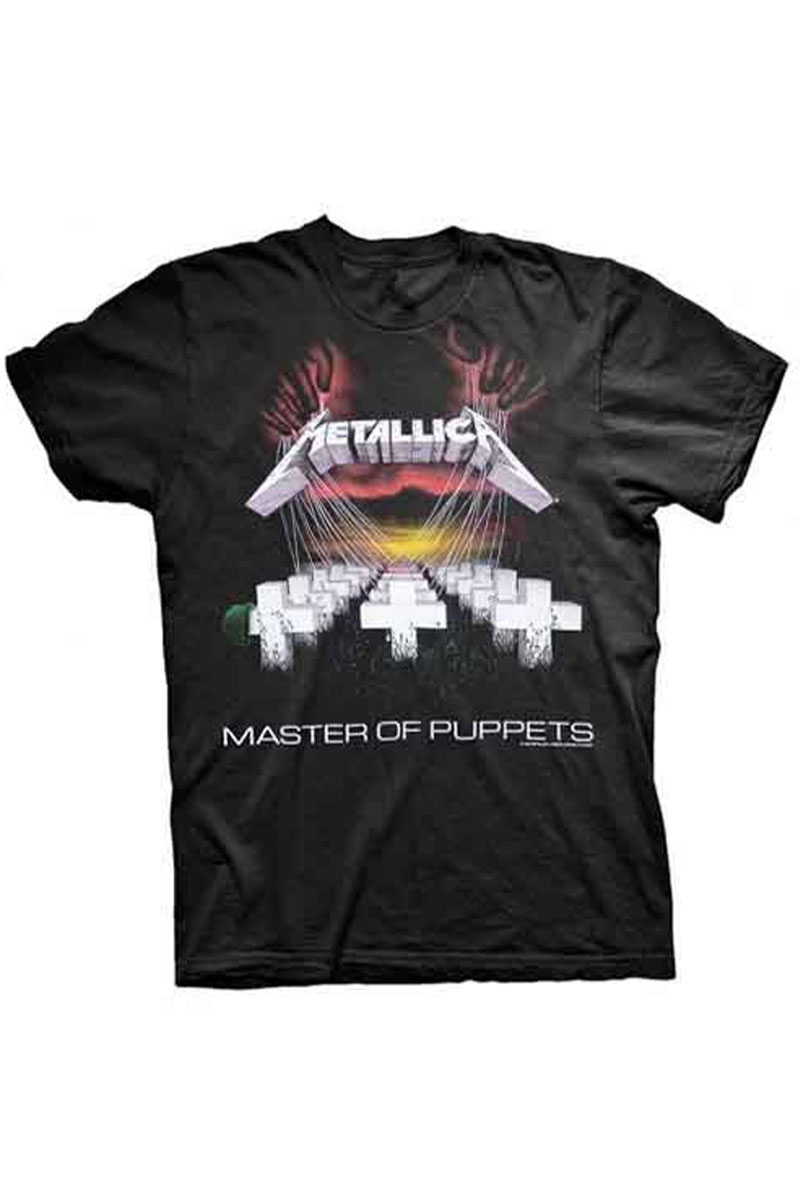 【予約商品】 METALLICA バンドTシャツ ユニセックス : MASTER OF PUPPETS (BACK PRINT)
