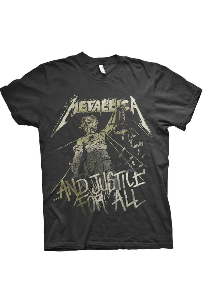 METALLICA バンドTシャツ ユニセックス : JUSTICE VINTAGE METALLICA バンドTシャツ ユニセックス : JUSTICE VINTAGE