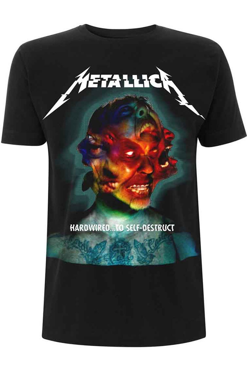 【予約商品】 METALLICA バンドTシャツ ユニセックス : HARDWIRED ALBUM COVER