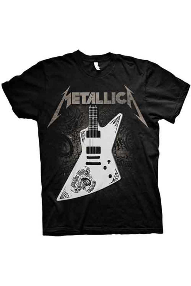 【予約商品】 METALLICA バンドTシャツ ユニセックス : PAPA HET GUITAR