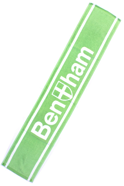 Bentham ロゴマフラータオル グリーン