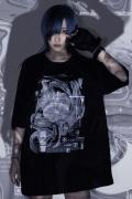 Am10:24 「overflow」Big silhouette t-shirt