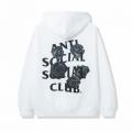 Anti Social Social Club BAT EMOJI WHITE HOODIE