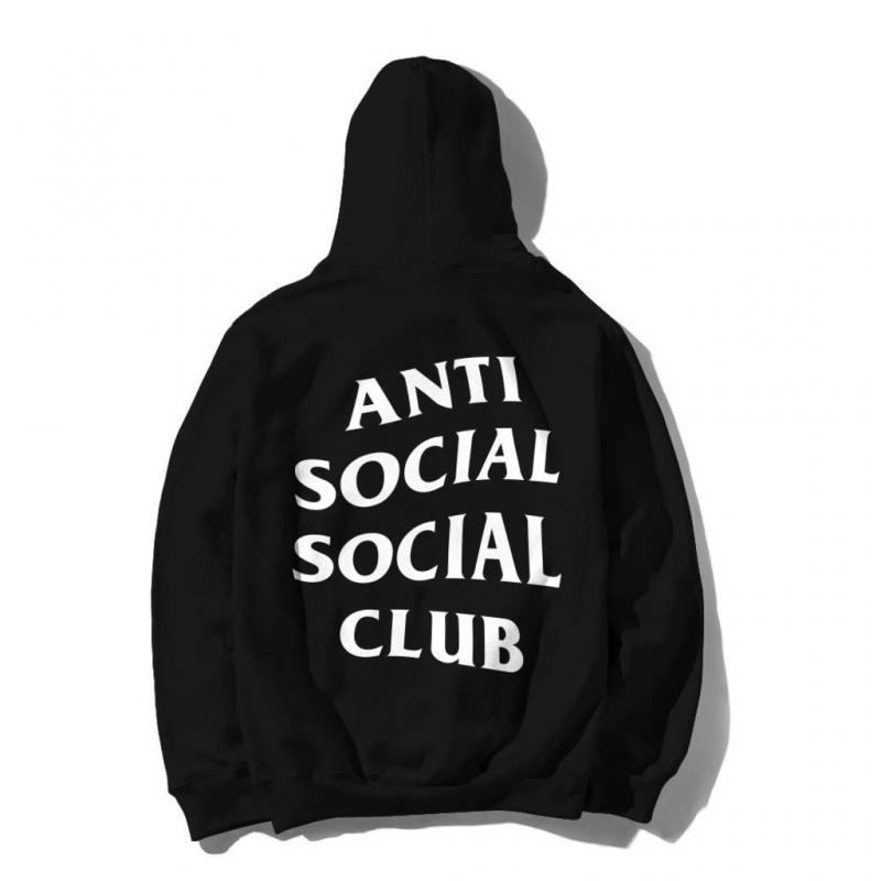 Anti Social Social Club MIND GAMES BLACK HOODIE