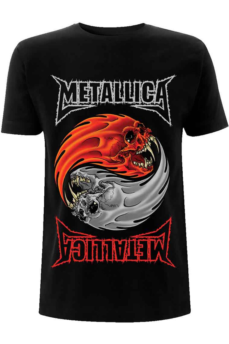 【予約商品】 METALLICA バンドTシャツ ユニセックス : YIN YANG