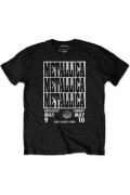 【予約商品】 METALLICA バンドTシャツ ユニセックス : COW PALACE (ECO-FRIENDLY)