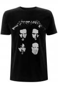 【予約商品】 METALLICA バンドTシャツ ユニセックス : 4 FACES (BACK PRINT)
