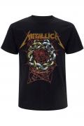 【予約商品】 METALLICA バンドTシャツ ユニセックス : RUIN/STRUGGLE (BACK PRINT)