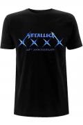 【予約商品】 METALLICA バンドTシャツ ユニセックス : 40 XXXX