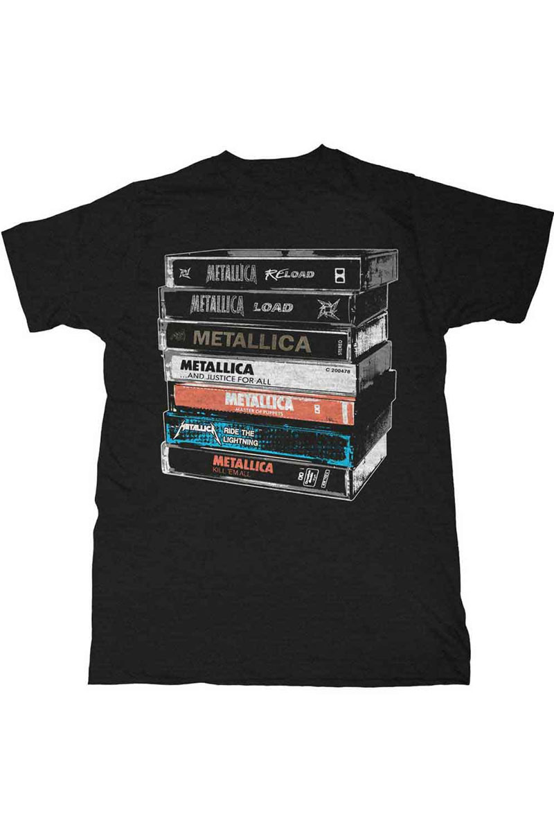 METALLICA バンドTシャツ ユニセックス : CASSETTE