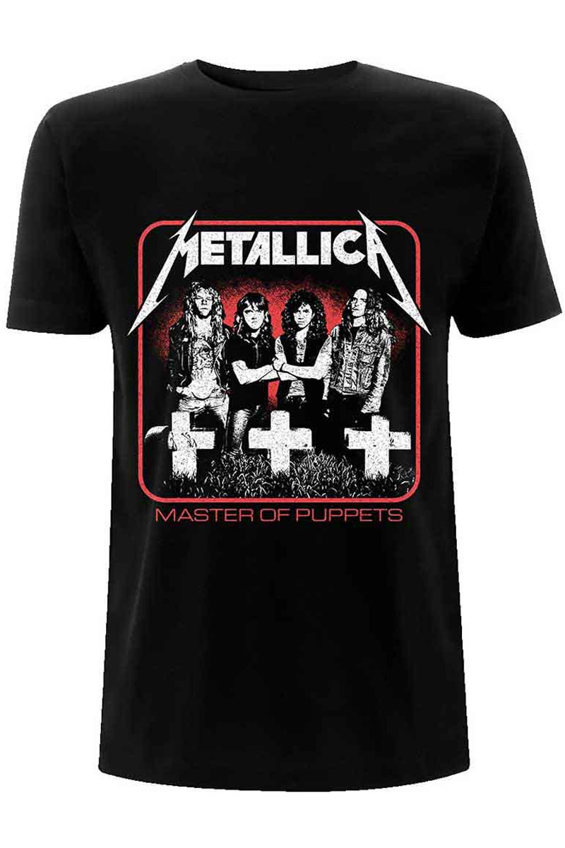 【予約商品】 METALLICA バンドTシャツ ユニセックス : VINTAGE MASTER OF PUPPETS PHOTO