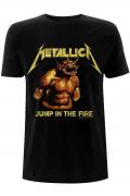 【予約商品】 METALLICA バンドTシャツ ユニセックス : JUMP IN THE FIRE VINTAGE