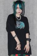 DI:VISION (ディヴィジョン) TRAPPED Tee BLACK