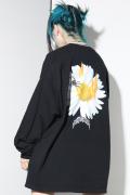 DI:VISION (ディヴィジョン) FLOWER LS Tee BLACK