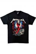 【予約商品】 METALLICA バンドTシャツ ユニセックス : ENTER SANDMAN POSTER