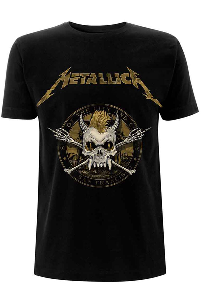 【予約商品】 METALLICA バンドTシャツ ユニセックス : SCARY GUY SEAL