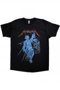 【予約商品】 METALLICA バンドTシャツ ユニセックス : BLUE JUSTICE