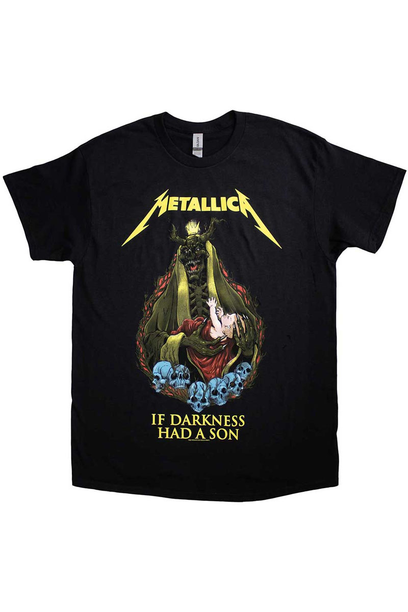 【予約商品】 METALLICA バンドTシャツ ユニセックス : IF DARKNESS HAD A SON