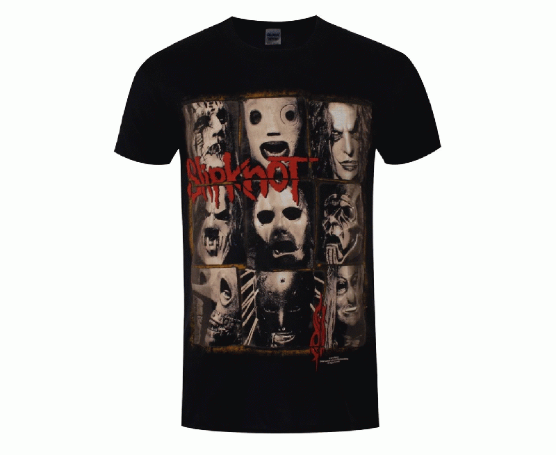 SLIPKNOT バンドTシャツ ユニセックス : MEZZOTINT DECAY (BACK PRINT)
