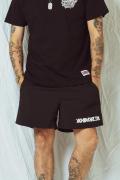 ANIMALIA (アニマリア) EASY NYLON SHORTS BLACK