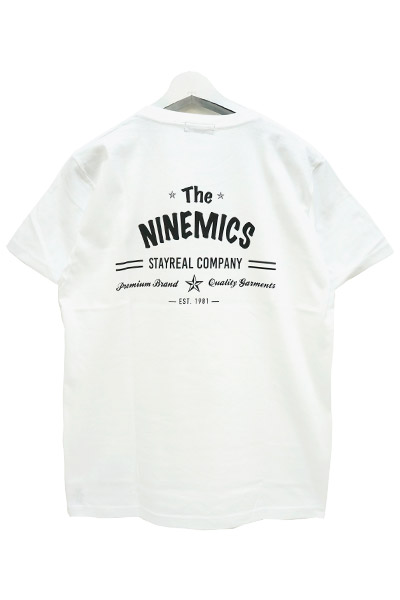 NineMicrophones COMPANY S/S WHITE