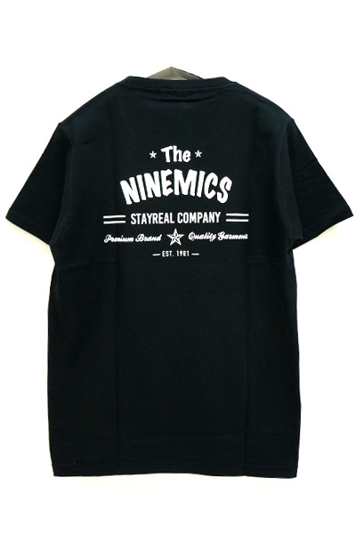NineMicrophones COMPANY S/S BLACK