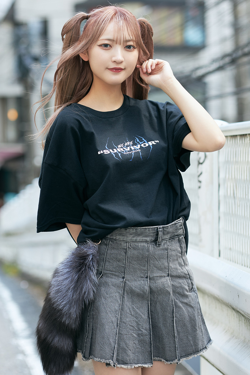 husky × DI:VISION × GEKIROCK CLOTHING コラボTシャツ BLUE