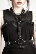 DISTURBIA CLOTHING Cage Body Harness
