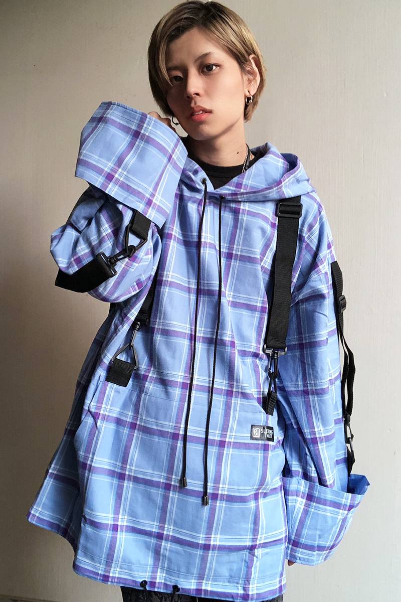 SLEEPING TABLET LEVITATE [ SUSPEND ANORAK ] SAX