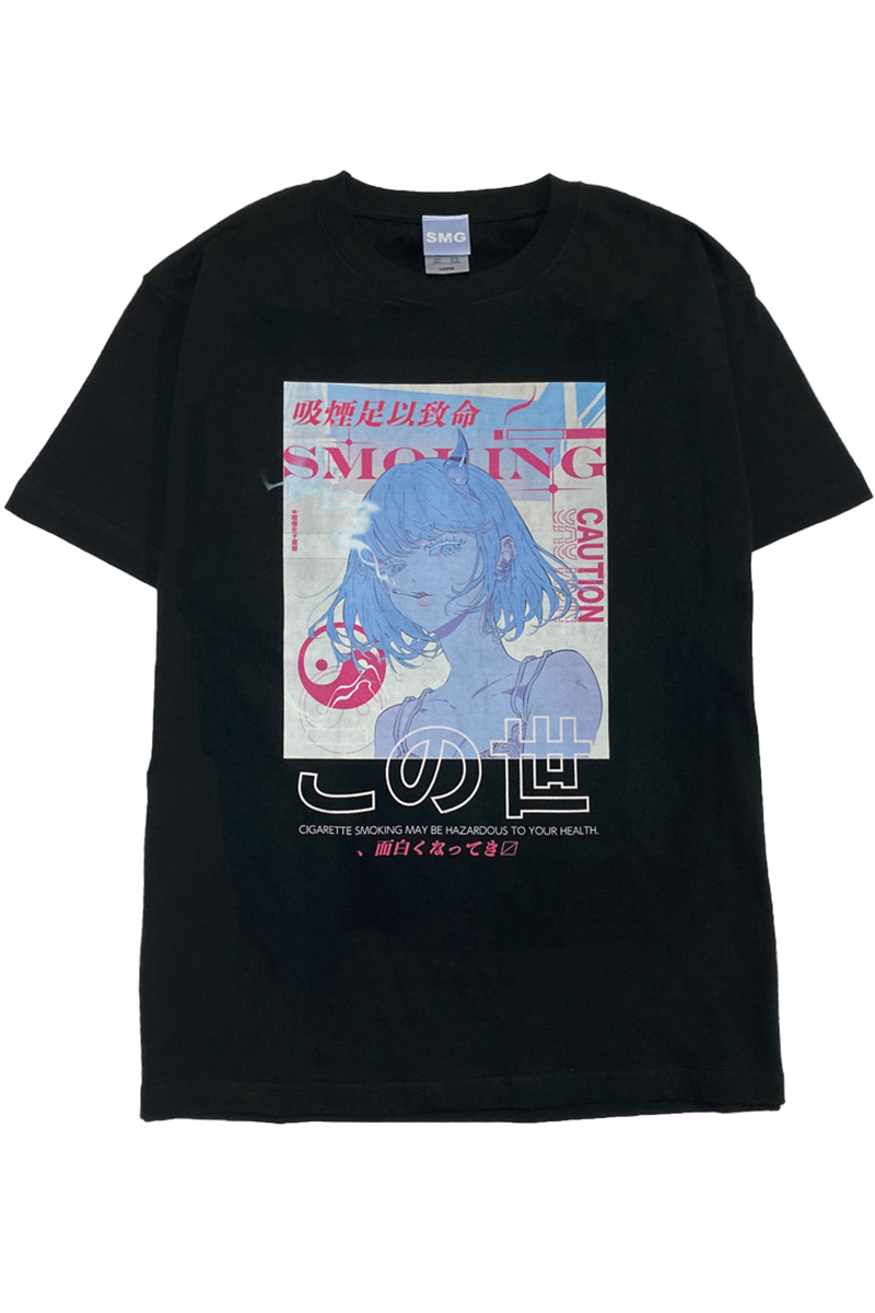 FACT101(ファクト・イチマルイチ) 「SMG」 Tシャツ_Black