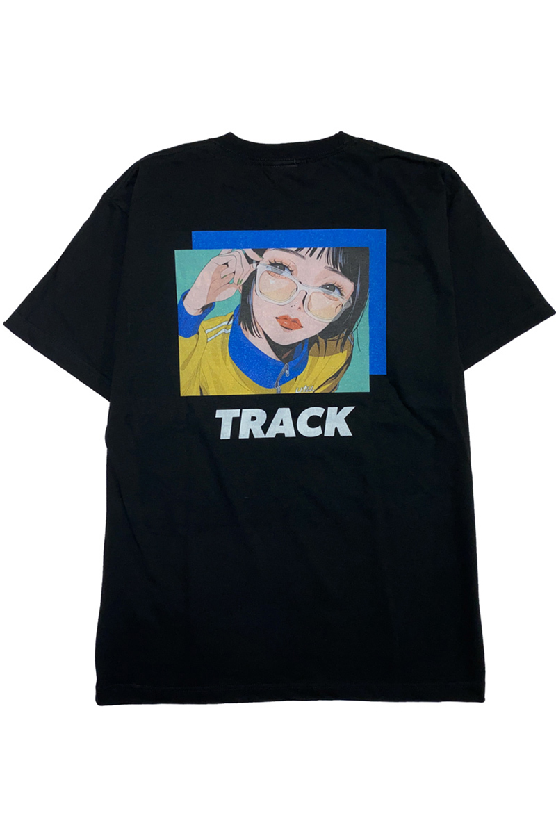 FACT101(ファクト・イチマルイチ) 『track!』 Tシャツ BLACK