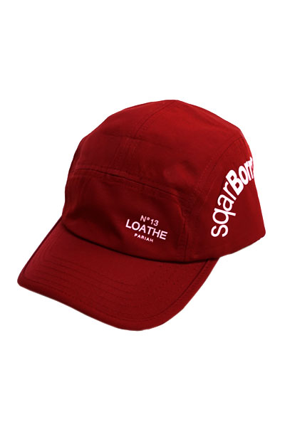 SQUARE SPORTY JET CAP RED
