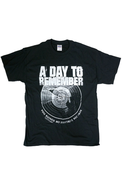 A DAY TO REMEMBER BROKEN RECORD T-Shirt