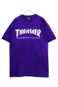 THRASHER (スラッシャー) TH8101 MAG LOGO TEE PURPLE