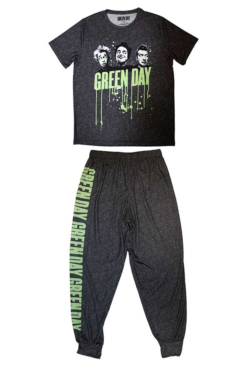 【予約商品】GREEN DAY UNISEX PYJAMAS: DRIPS