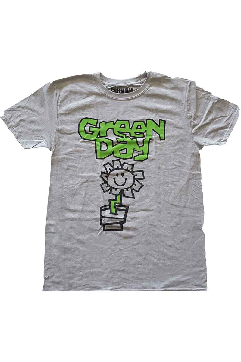 GREEN DAY バンドTシャツ ユニセックス : FLOWER POT