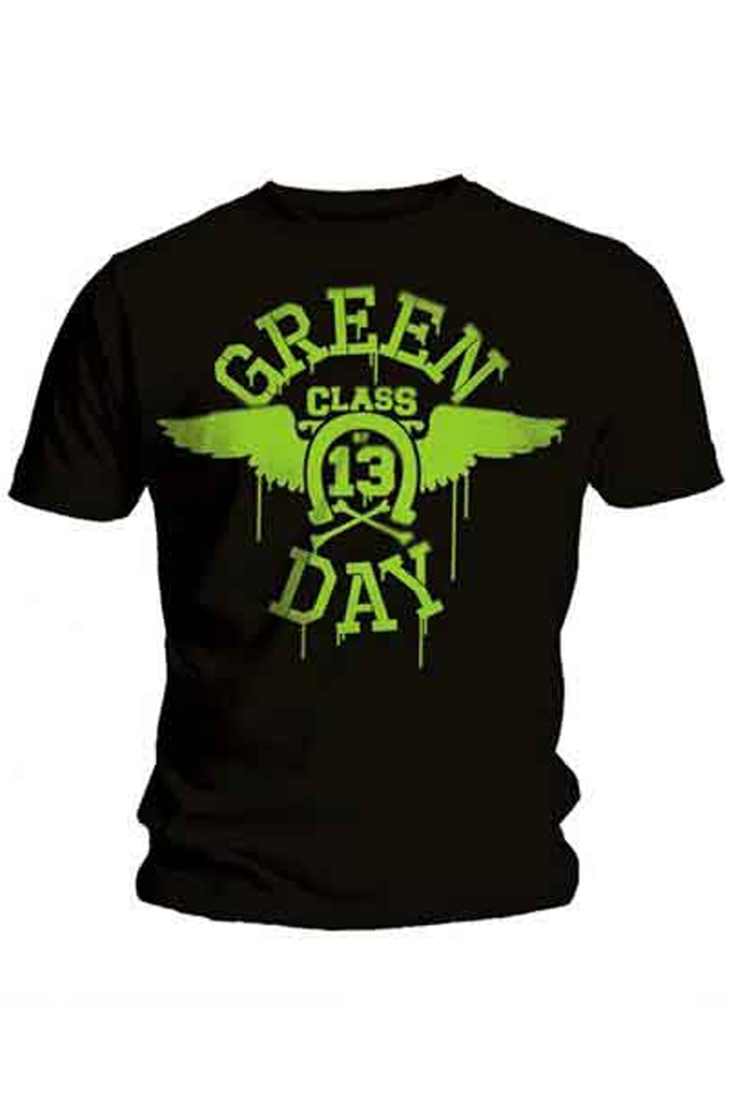 GREEN DAY バンドTシャツ ユニセックス : NEON BLACK