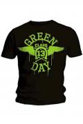 GREEN DAY バンドTシャツ ユニセックス : NEON BLACK