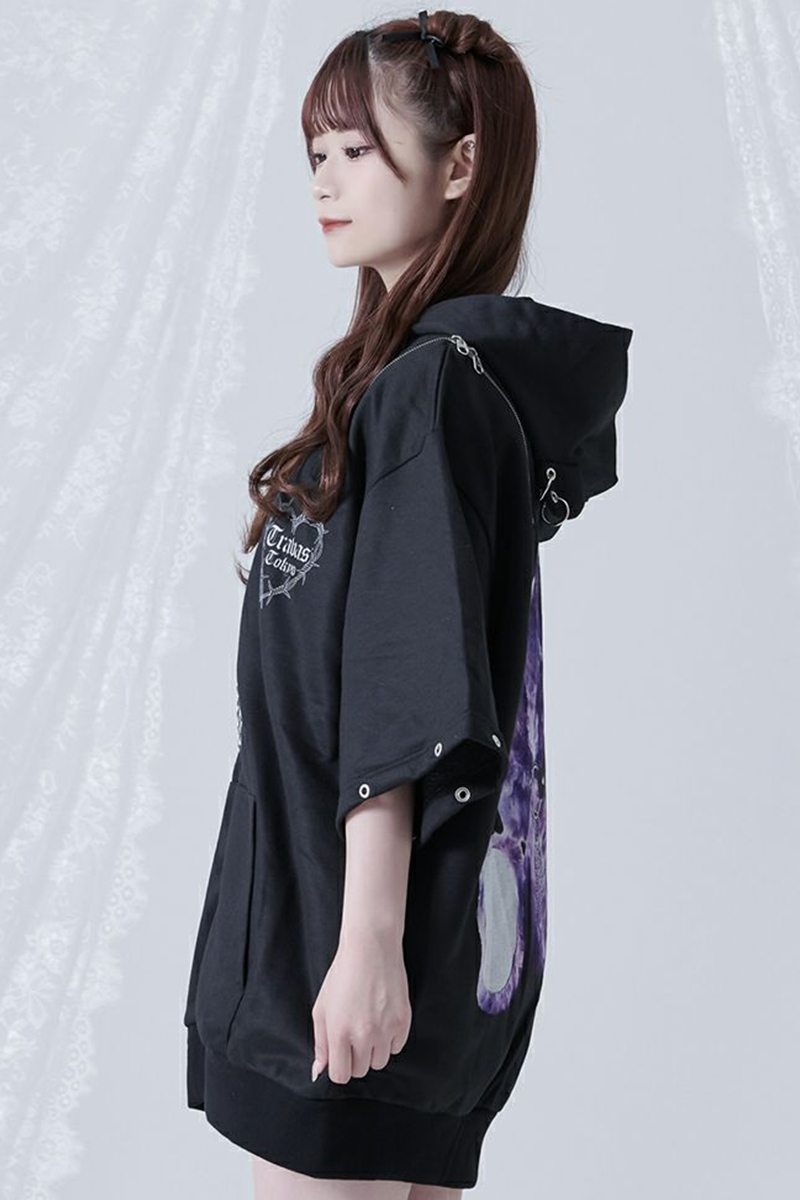 TRAVAS TOKYO (トラバス トーキョー)チェーン付きデザインZIP TRAVAS TOKYO (トラバス トーキョー)チェーン付きデザインZIP