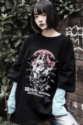 CMP LABEL (シーエムピーレーベル) RAVEN oversized T-shirt