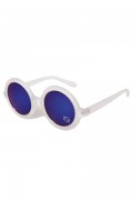 SILLENT FROM ME ANTHONY -Sunglass- WHITE/BLUE
