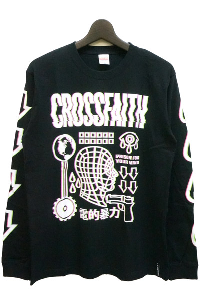 激安特価品 crossfaithバンド長袖 Tシャツ 激安特価品 crossfaithバンド長袖 Tシャツ