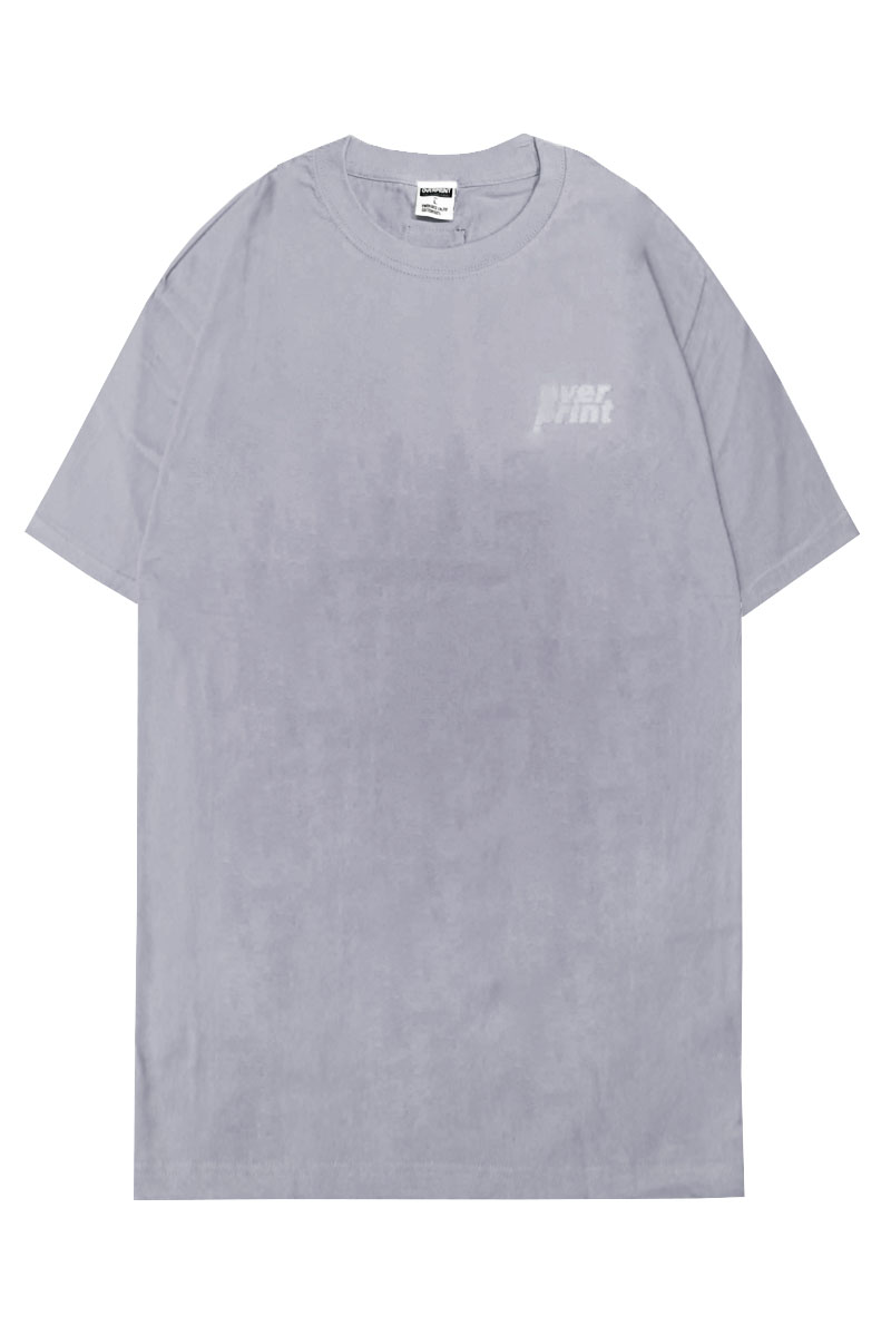 over print (オーバープリント) over Tee LAVENDER