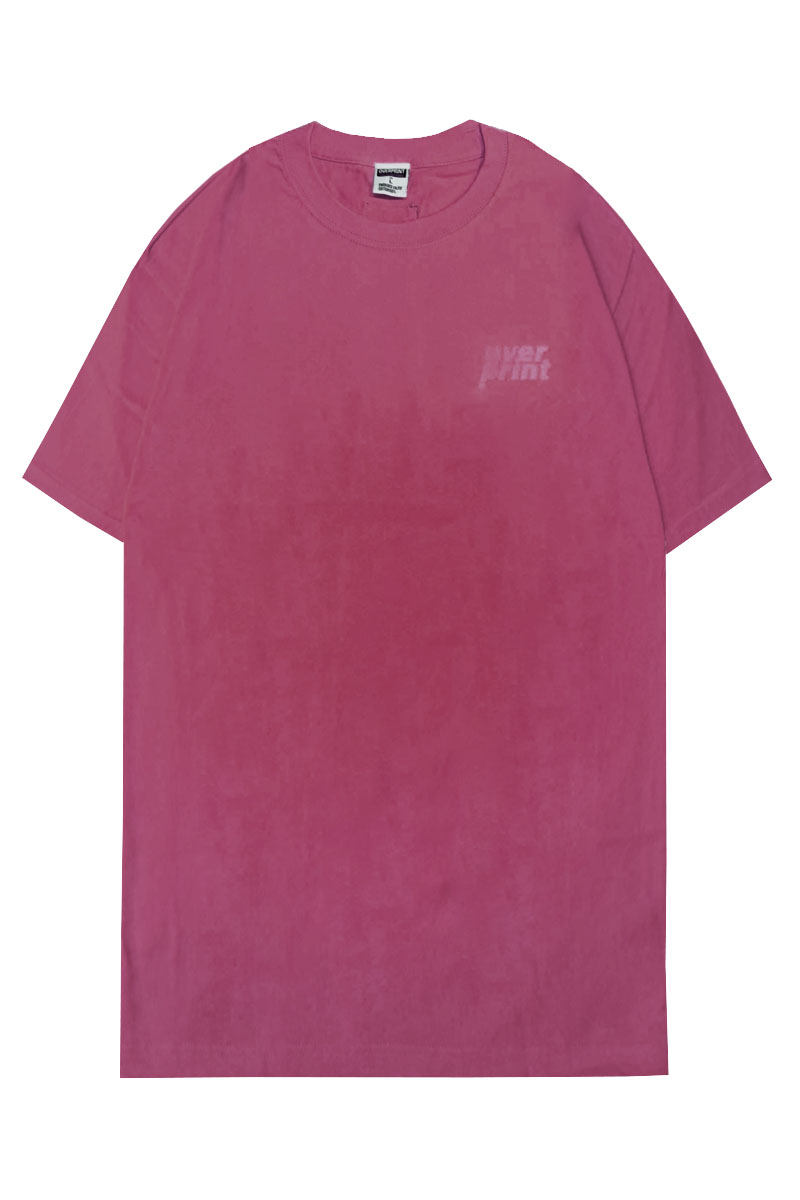 over print (オーバープリント) over Tee RED