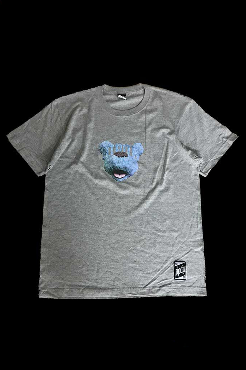 RIP DESIGN WORXX ディスグースマスクTシャツ GRAY